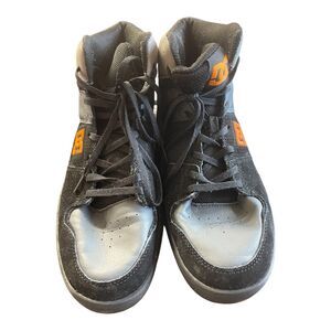 DC Cure Hi Top Men’s Skate Shoes  - Black/Orange